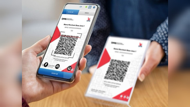 Ilustrasi QRIS. [Instagram]